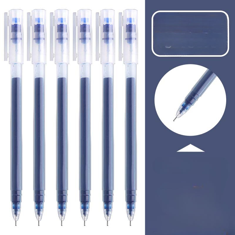 Wholesale Large Capacity Frosted Simple Plastic Neutral Pens